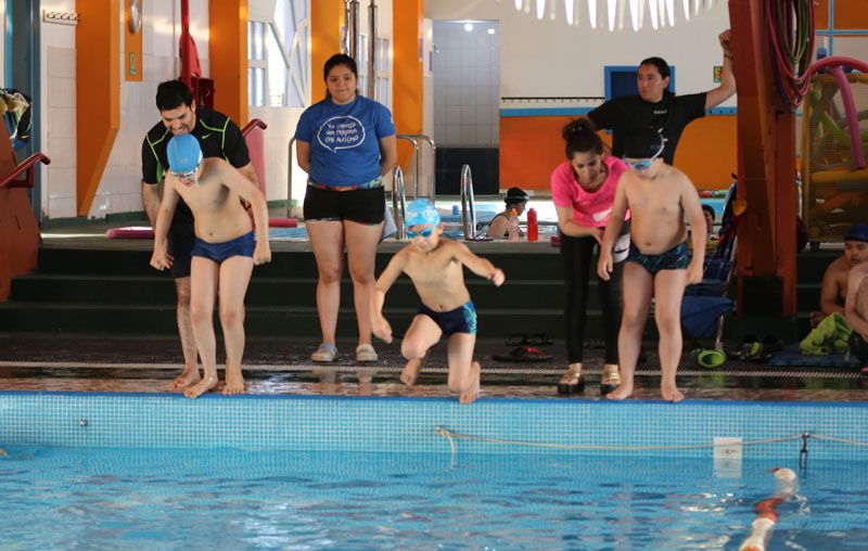 Deporte adaptado: Se realizó el primer torneo de natación del año