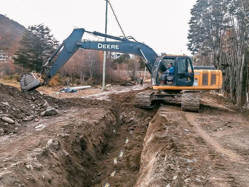 Pluviales en Alakalufes II y Andorra