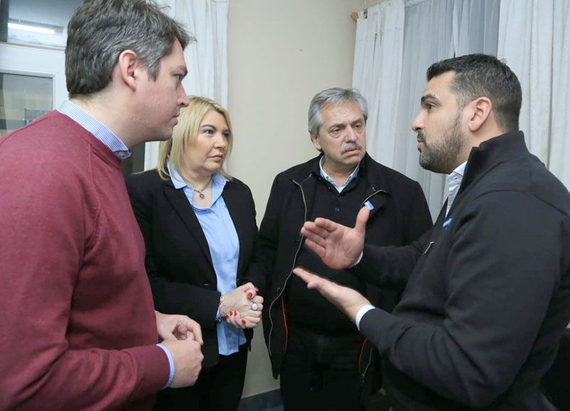 Alberto Fernández respaldó las candidaturas de Bertone, Vuoto y Pérez