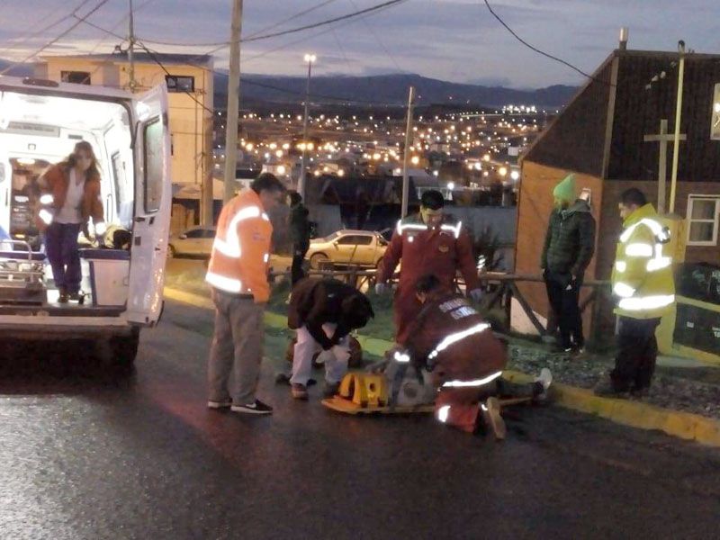 Atropellaron a una mujer en Aldo Motter y Alem