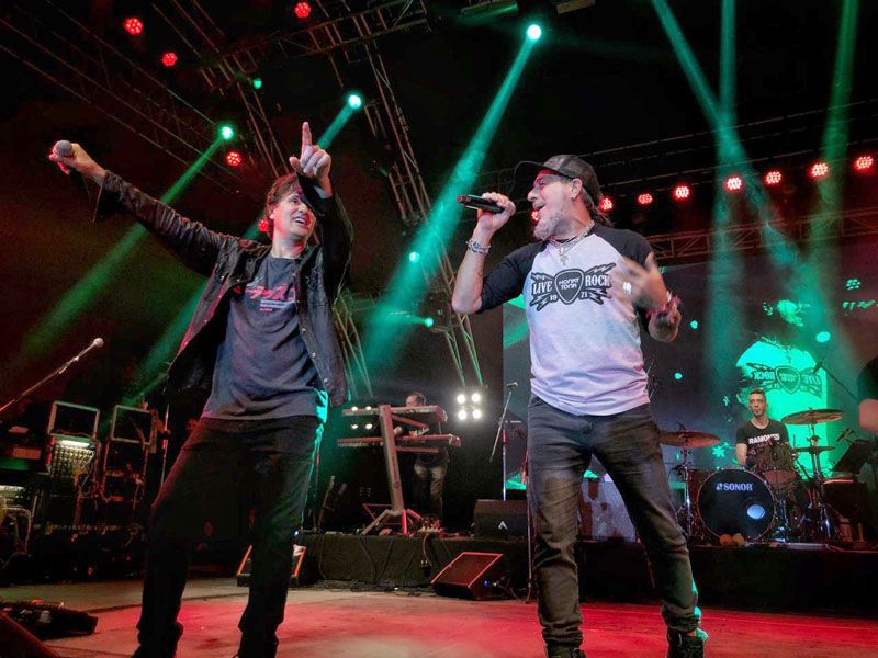 Ciro y Los Persas, Kapanga y Vicentico hicieron historia en Ushuaia