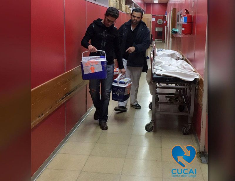 Se realizó el tercer operativo de ablación multiorgánica