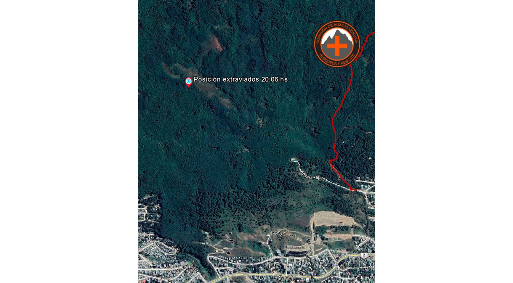 Fueron a buscar agua a un chorrillo y se perdieron