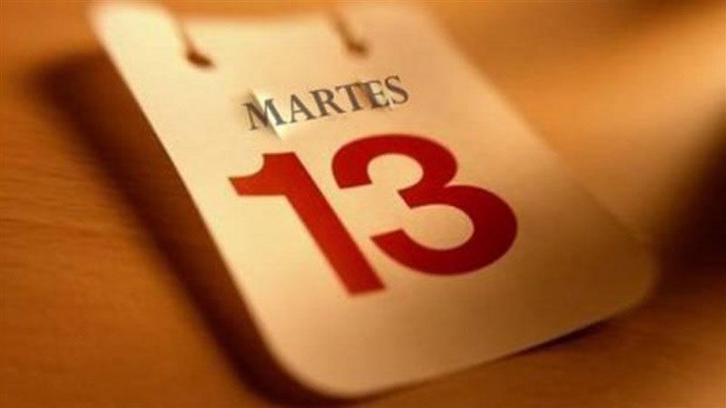 Martes 13, no te cases ni te embarques