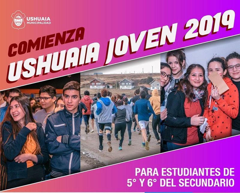 El Municipio y estudiantes secundarios trabajan para el “Ushuaia Joven”