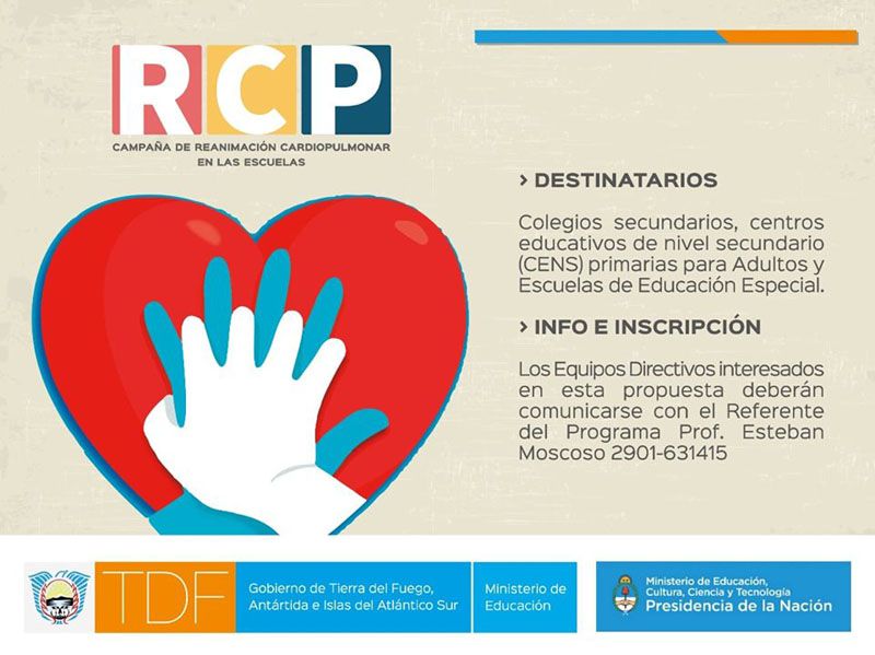 Continúa la Campaña de RCP en las Escuelas