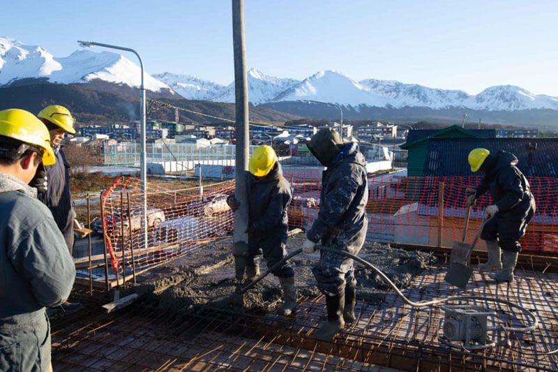 En junio cayó el número de trabajadores registrados en la construcción