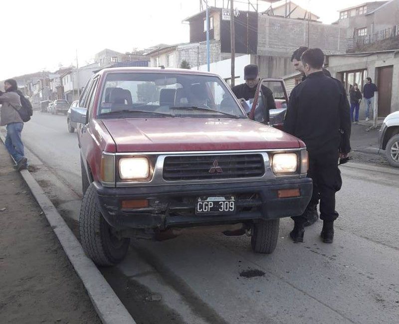 Chocan dos rodados en Facundo Quiroga al Nº 2500