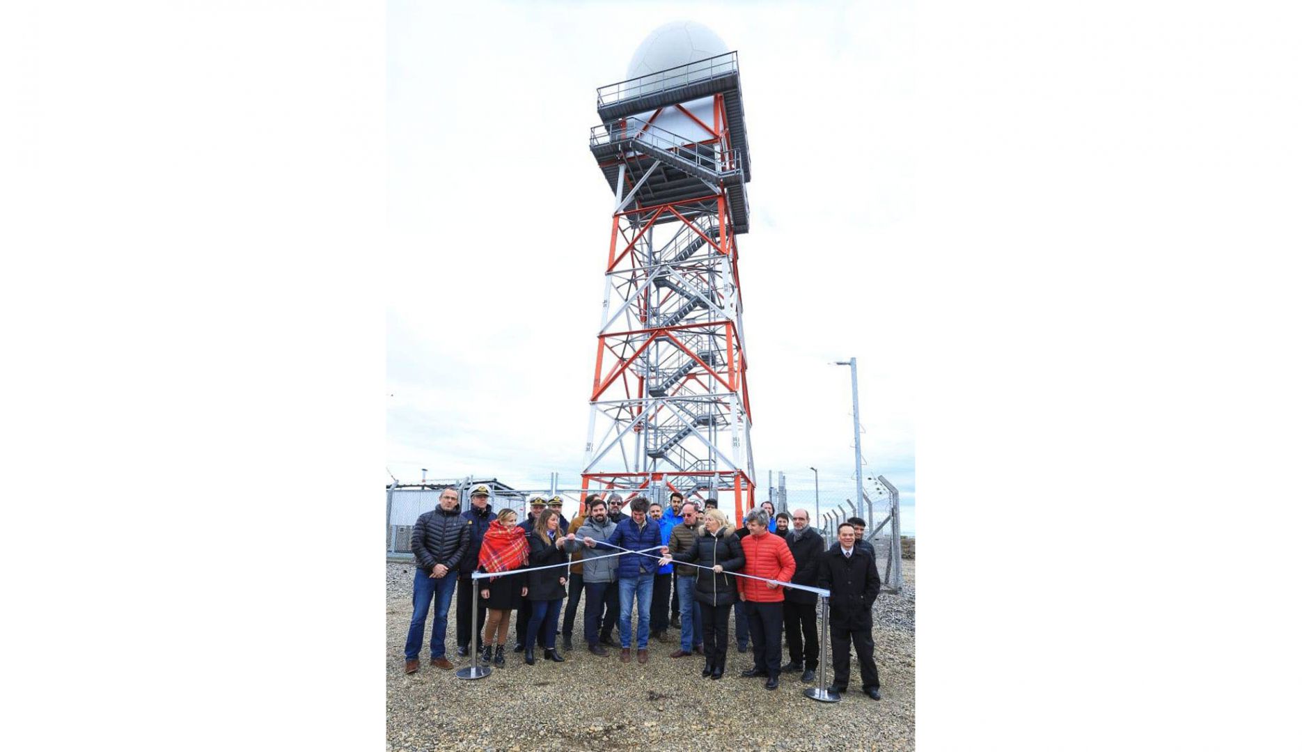 Bertone inauguró un moderno radar meteorológico