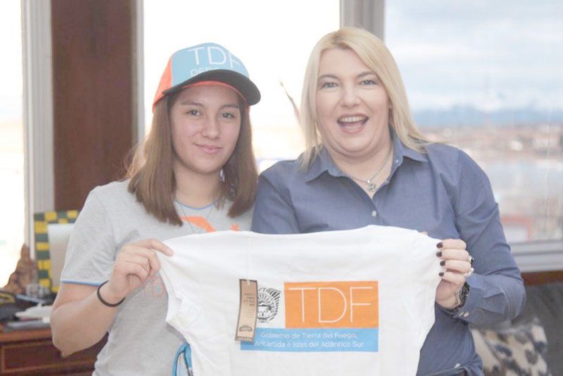 La Gobernadora recibió Julieta Jerez