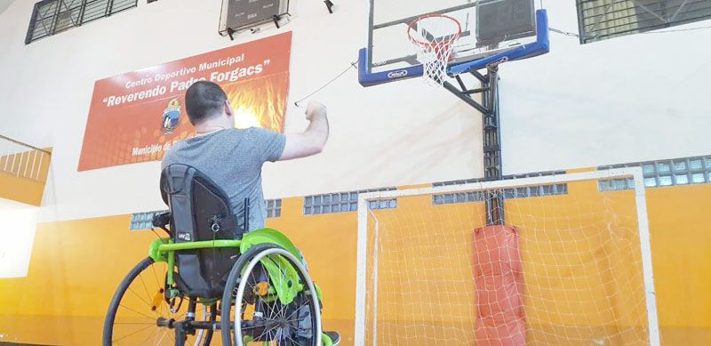 Deporte adaptado al cono de sombra