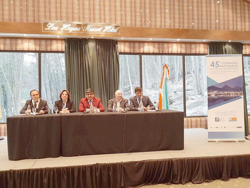 Se desarrollan en Ushuaia las 45º Jornadas Nacionales de Derecho Administrativo