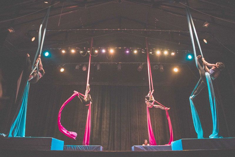 La Escuela Municipal de Acrotela se lució en la Casa de la Cultura