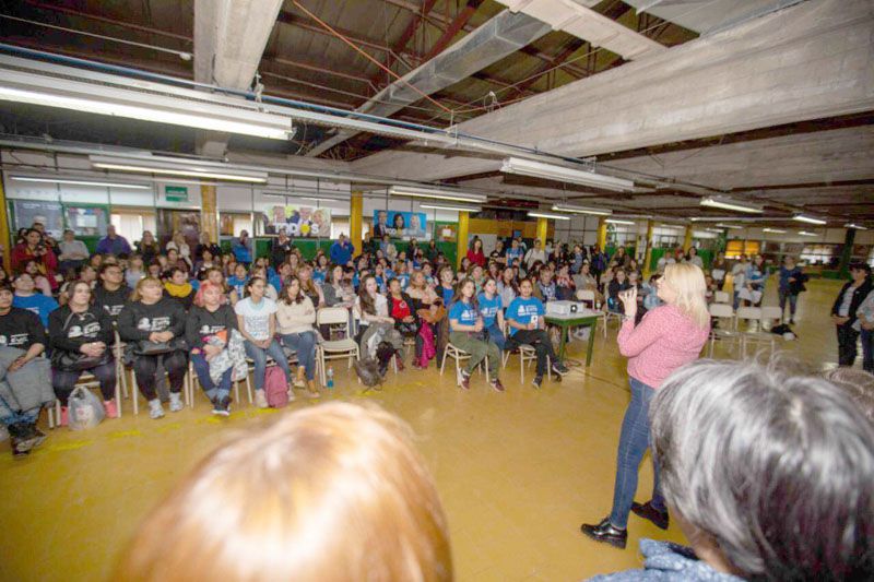 Bertone participó de la jornada federal de mujeres y diversidades