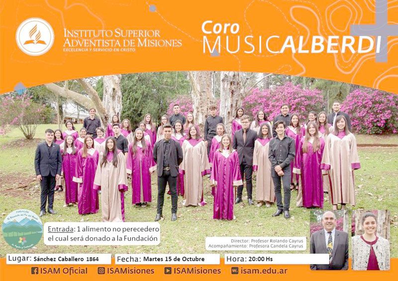 El Coro “Musicalberdi” de Misiones se presentará en Ushuaia
