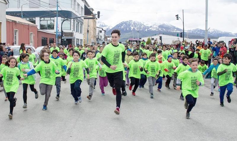 Más de 600 para el `Ushuaia corre por los jóvenes´