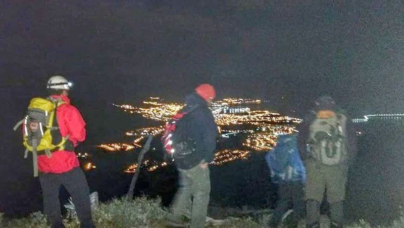 Dos personas se extraviaron en el Monte Susana y tras varias horas lograron bajar por sus propios medios