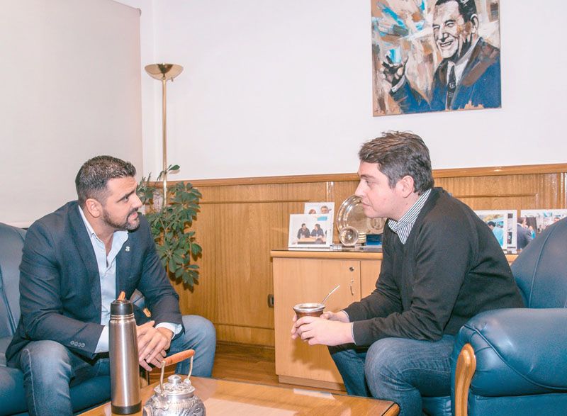 Martín Pérez destacó la gestión del intendente Vuoto 