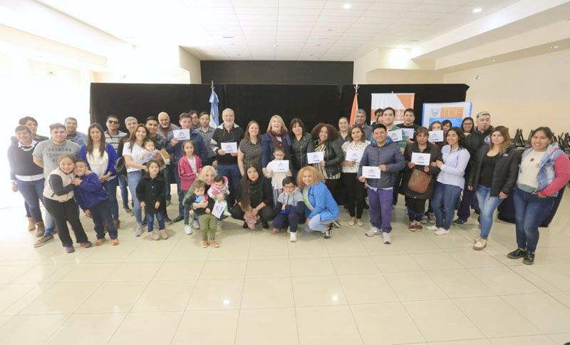 Son más de 900 los beneficiarios de Llegó el Gas