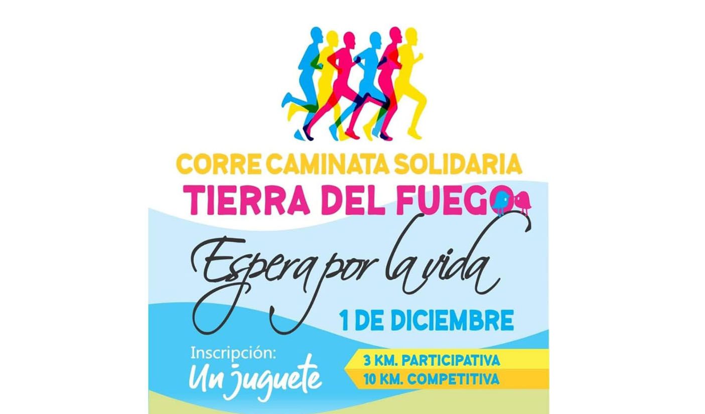 Todo listo para una nueva ‘Correcaminata Solidaria’ en Ushuaia