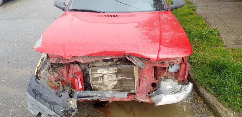 Dos choques en menos de cinco horas