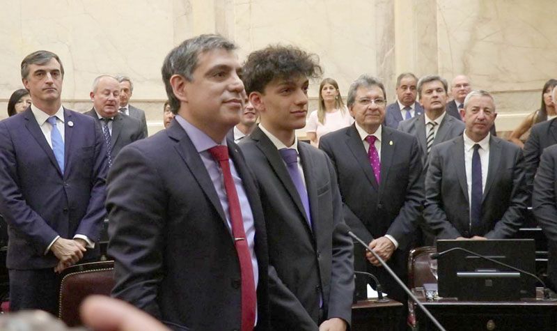 Rodríguez, Duré y Blanco juraron como senadores