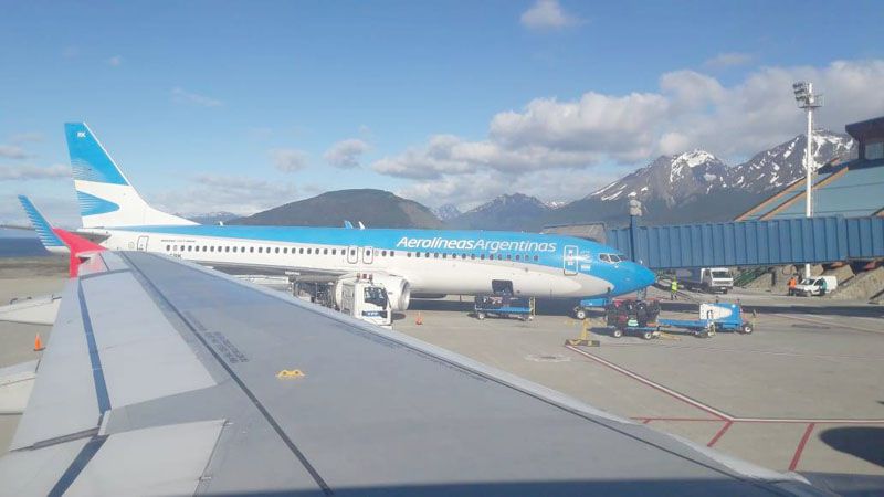 Ushuaia con más oferta y pasajeros