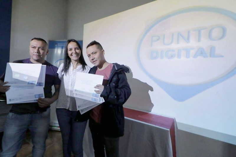 Se realizó el cierre anual de los talleres del Punto Digital