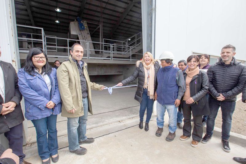 La Gobernadora inauguró la planta de tratamiento “Bahía Golondrina”