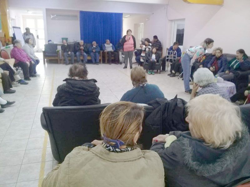 Se realizó un taller sobre convivencia en el Centro de Día Yaven Tarenghs 