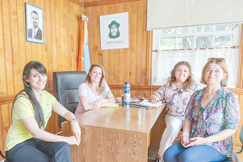 La secretaria de la Mujer se reunió con la titular del Colegio de Abogados