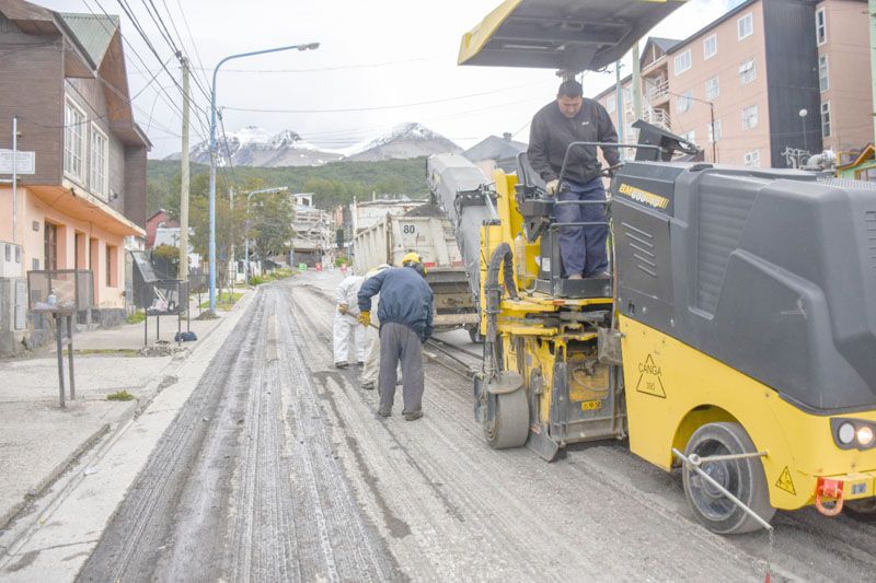 Obras en Ushuaia, dentro de los plazos previstos