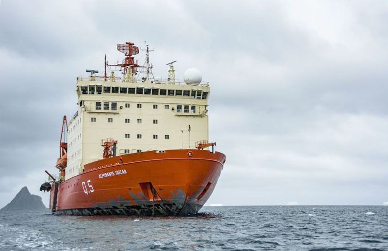 El Irízar llega a Ushuaia