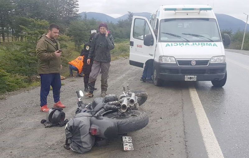 Trabajador forestal falleció al ser atropellado por una moto