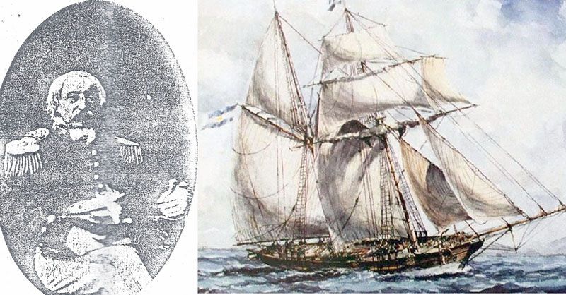 Pinedo retorna e informa sobre la ocupación de las Malvinas