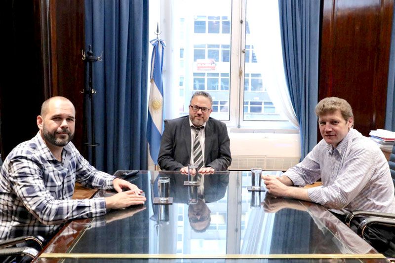 Melella se reunió con Matías Kulfas