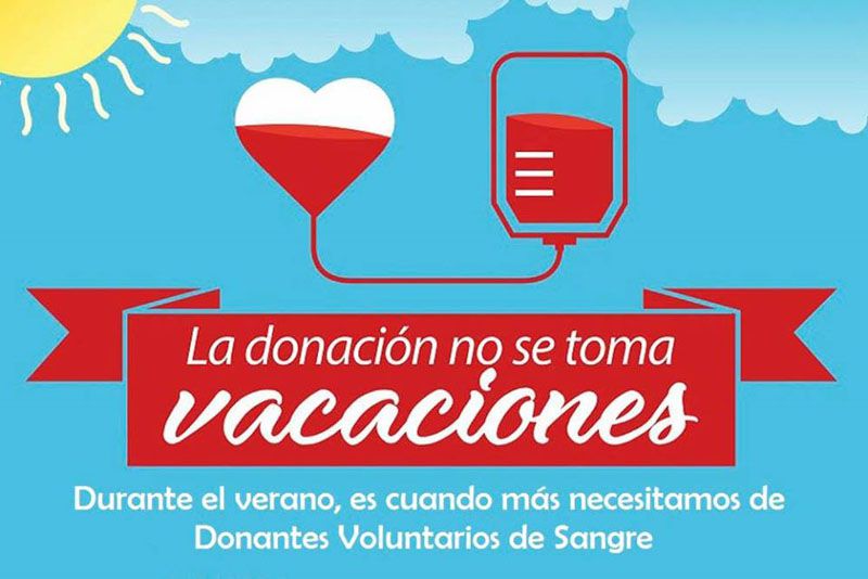 Convocatoria a donantes para garantizar stock de sangre