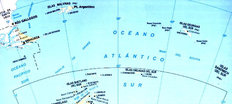 James Cook descubre el archipiélago de las Sándwich del Sur