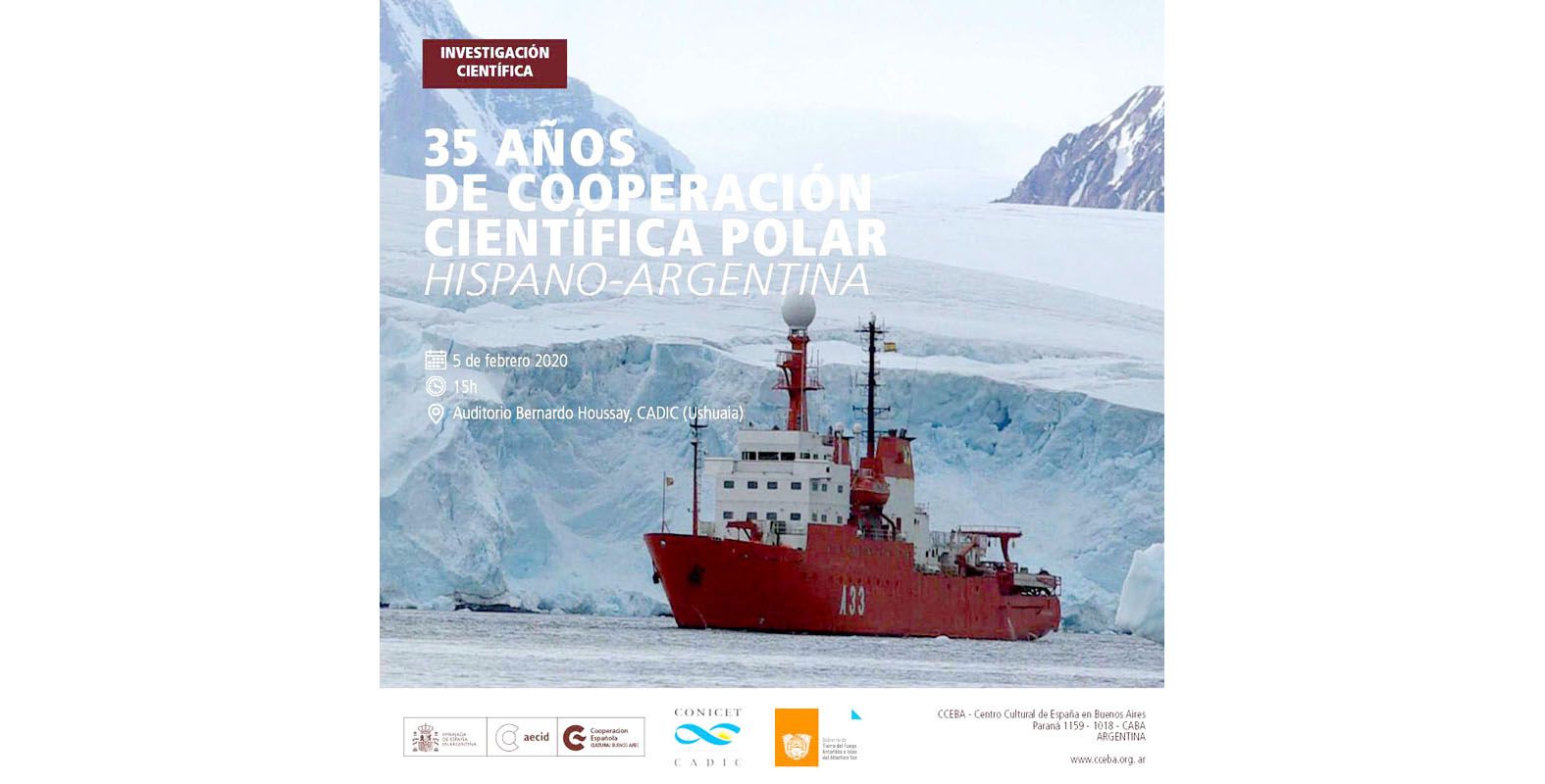 Presentan actividad en torno a la cooperación científica polar