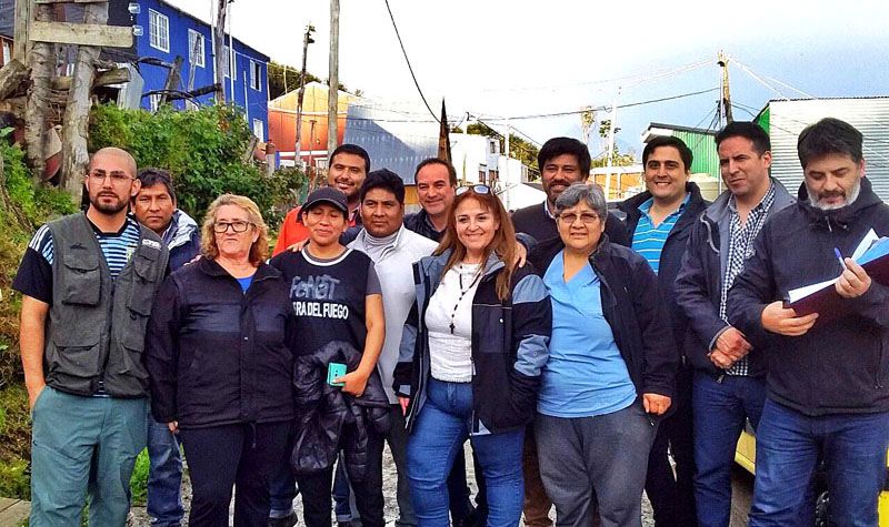 Impulsan la regularización de servicios en la zona alta de Ushuaia