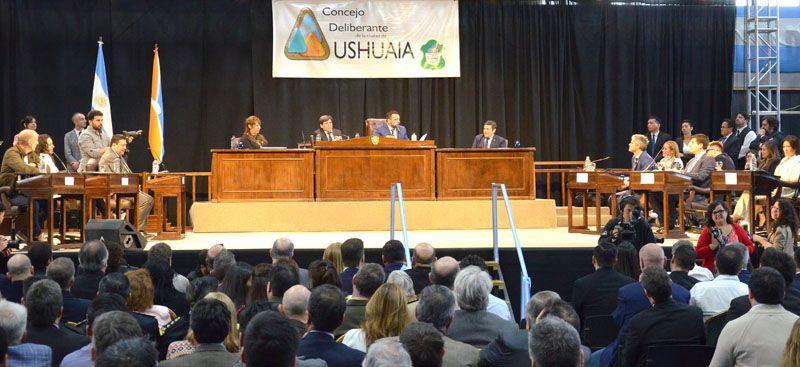 Vuoto abre las sesiones del Concejo Deliberante