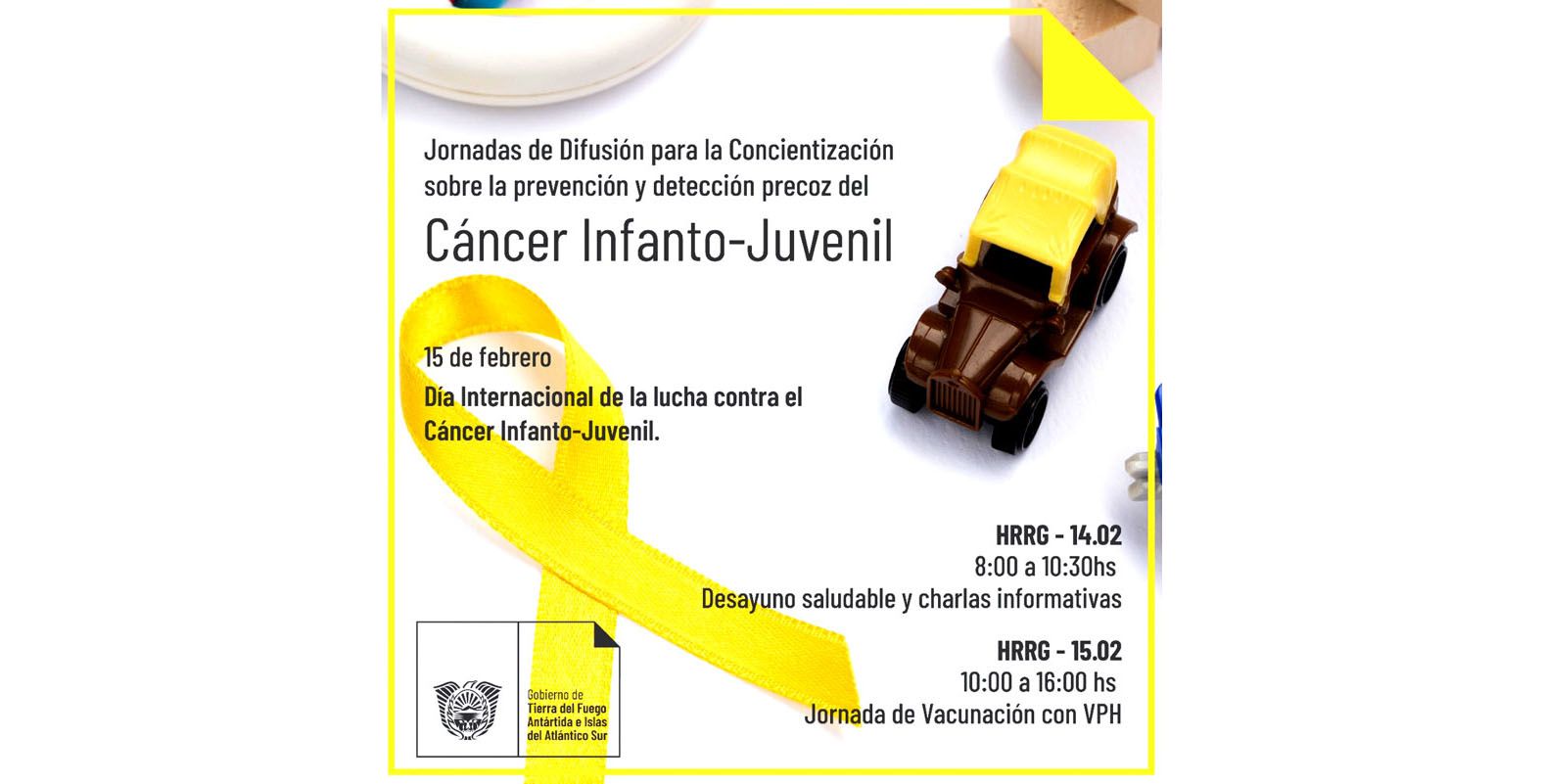 Salud organiza una doble jornada de prevención y detección precoz del cáncer infantil