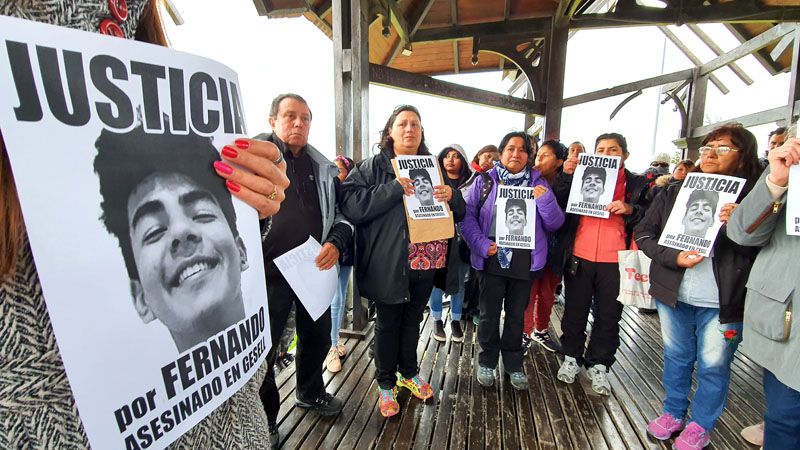 En Ushuaia también reclamaron justicia por Fernando Baez Sosa