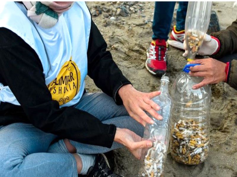 Comenzó la campaña ambiental “Marzo sin Colillas”