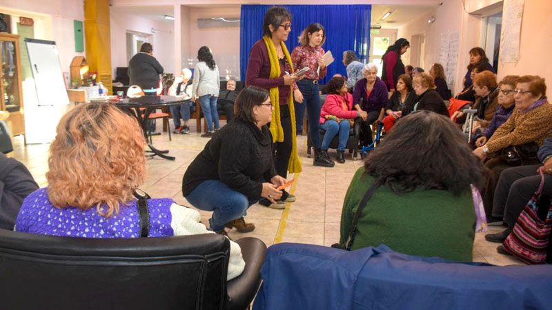 Realizan promoción de derechos en el hogar de día Yaven Tarenghs 