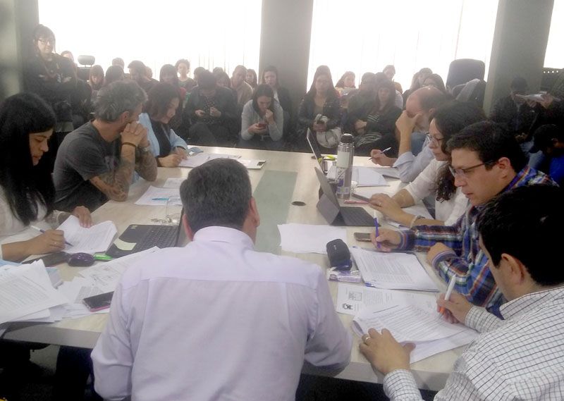 Aprobaron la conformación de comisiones y salas de juicio