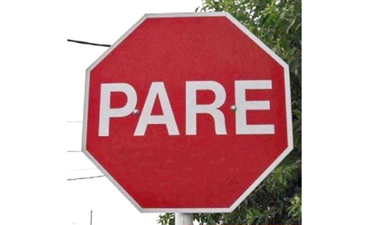 El deporte suspendido