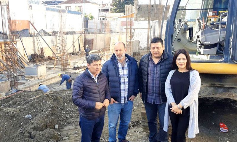 Avanza la obra de ampliación del Concejo de Ushuaia