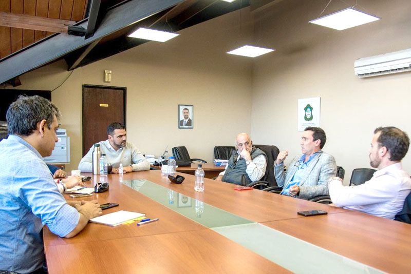 Vuoto se reunió con directivos de la Clínica San Jorge 