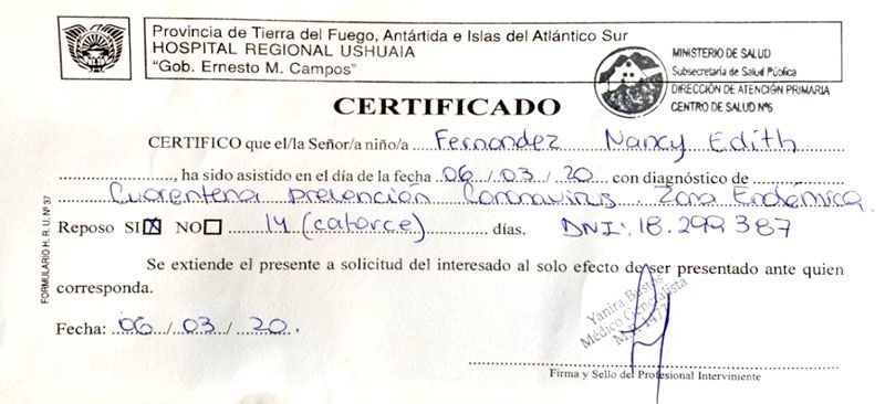 Investigan a una docente por violar la cuarentena